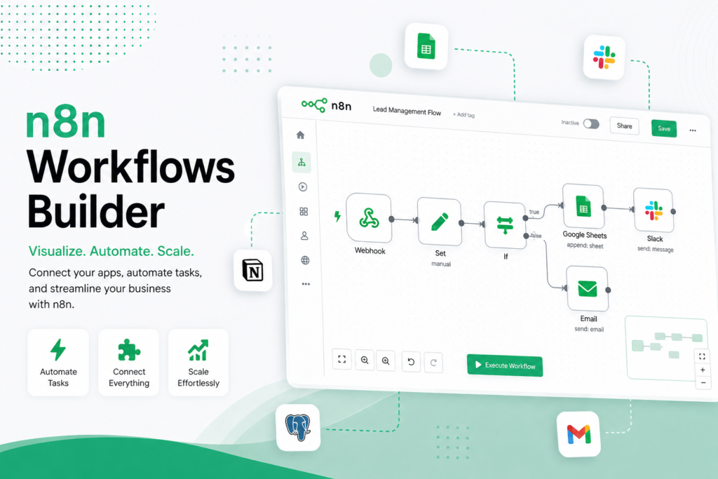 N8N workflows builder